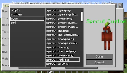 More Sprouts+ MCreator Mobs, Моды, Minecraft