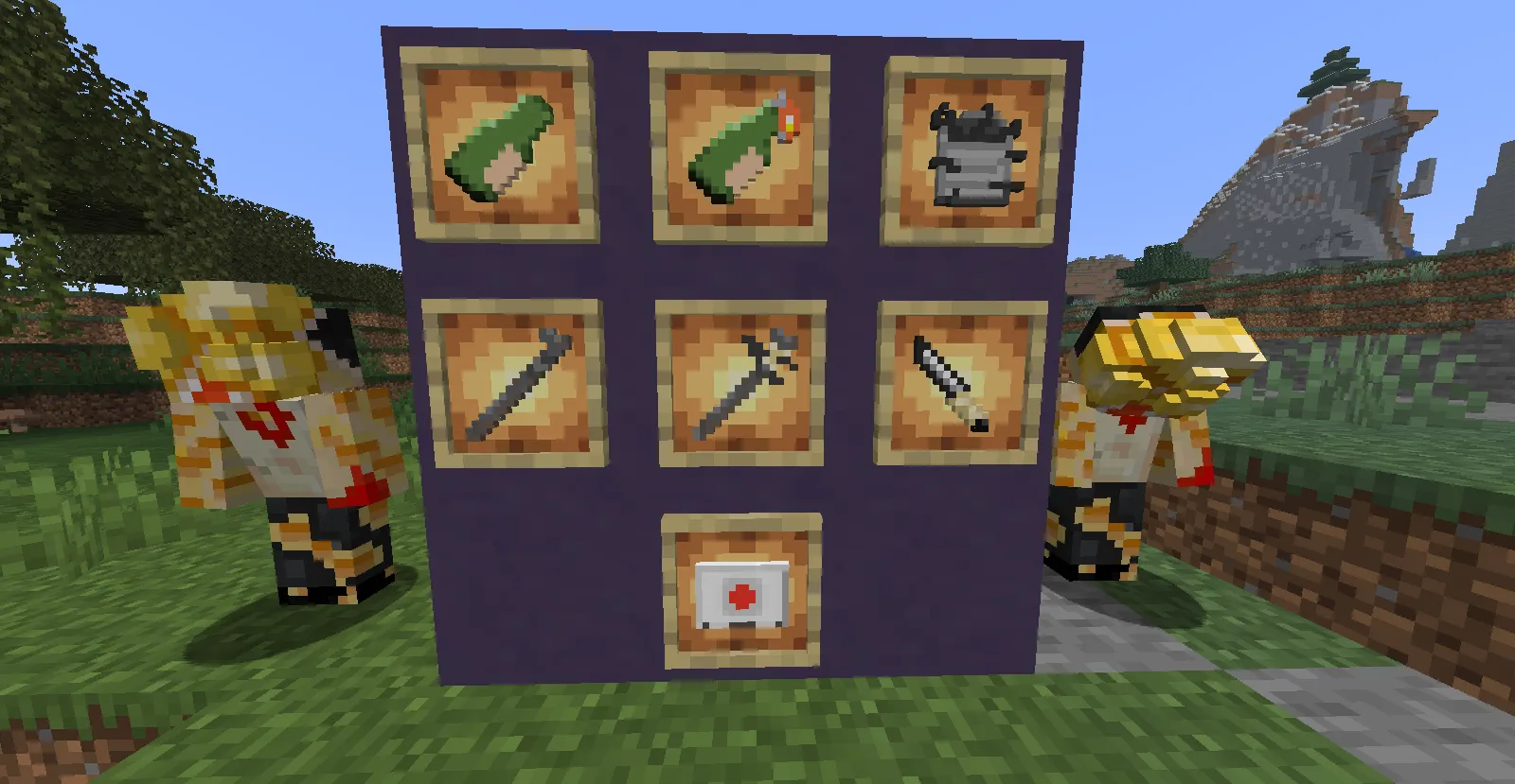 The Last Block of Us — скриншот 1 (Моды, Minecraft)