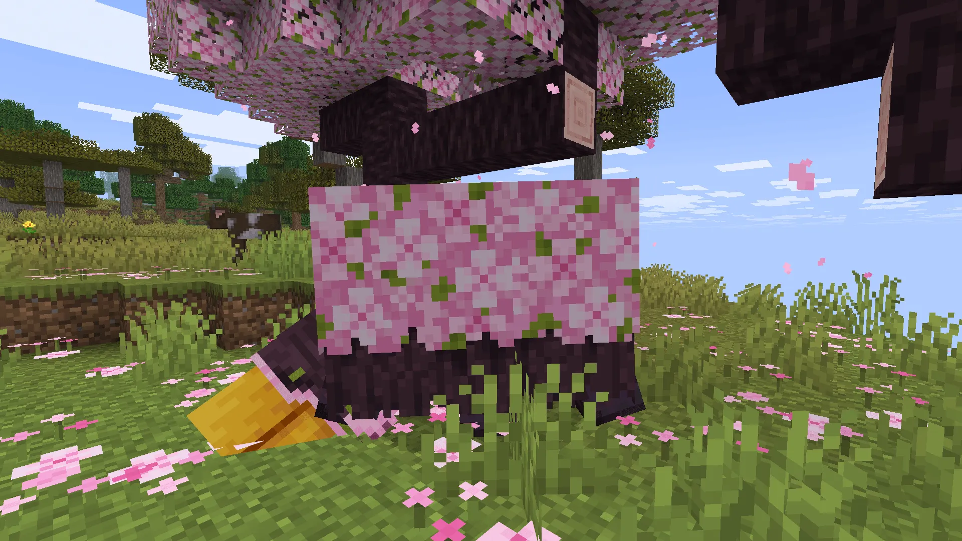 Cherry Grove Sniffer — скриншот 8 (Текстуры, Minecraft)