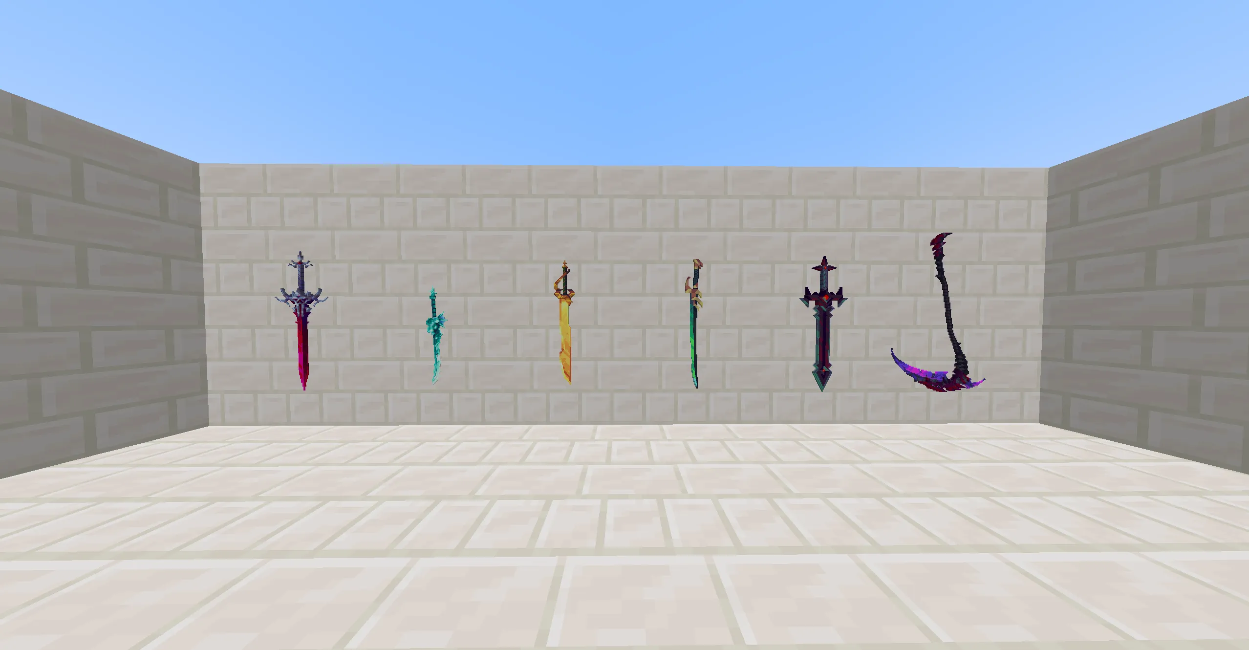 Swords of Enlightenment — скриншот 1 (Моды, Minecraft)