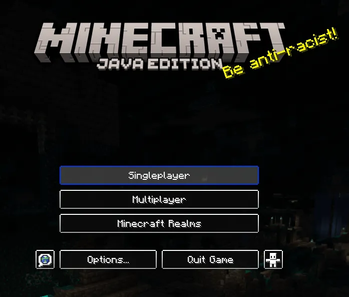 Only Blue Gui — скриншот 6 (Текстуры, Minecraft)