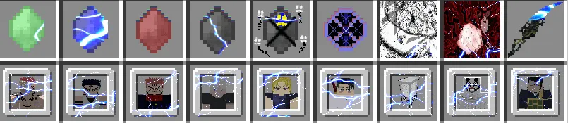 Jujutsu Craft Addon – Cursed Enhancement — скриншот 10 (Моды, Minecraft)