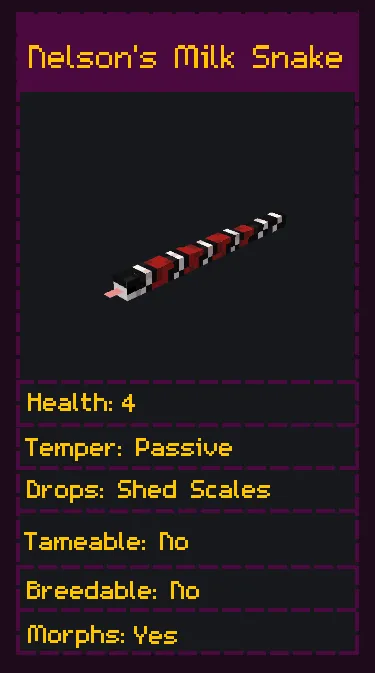 Alex's Herps, Моды, Minecraft