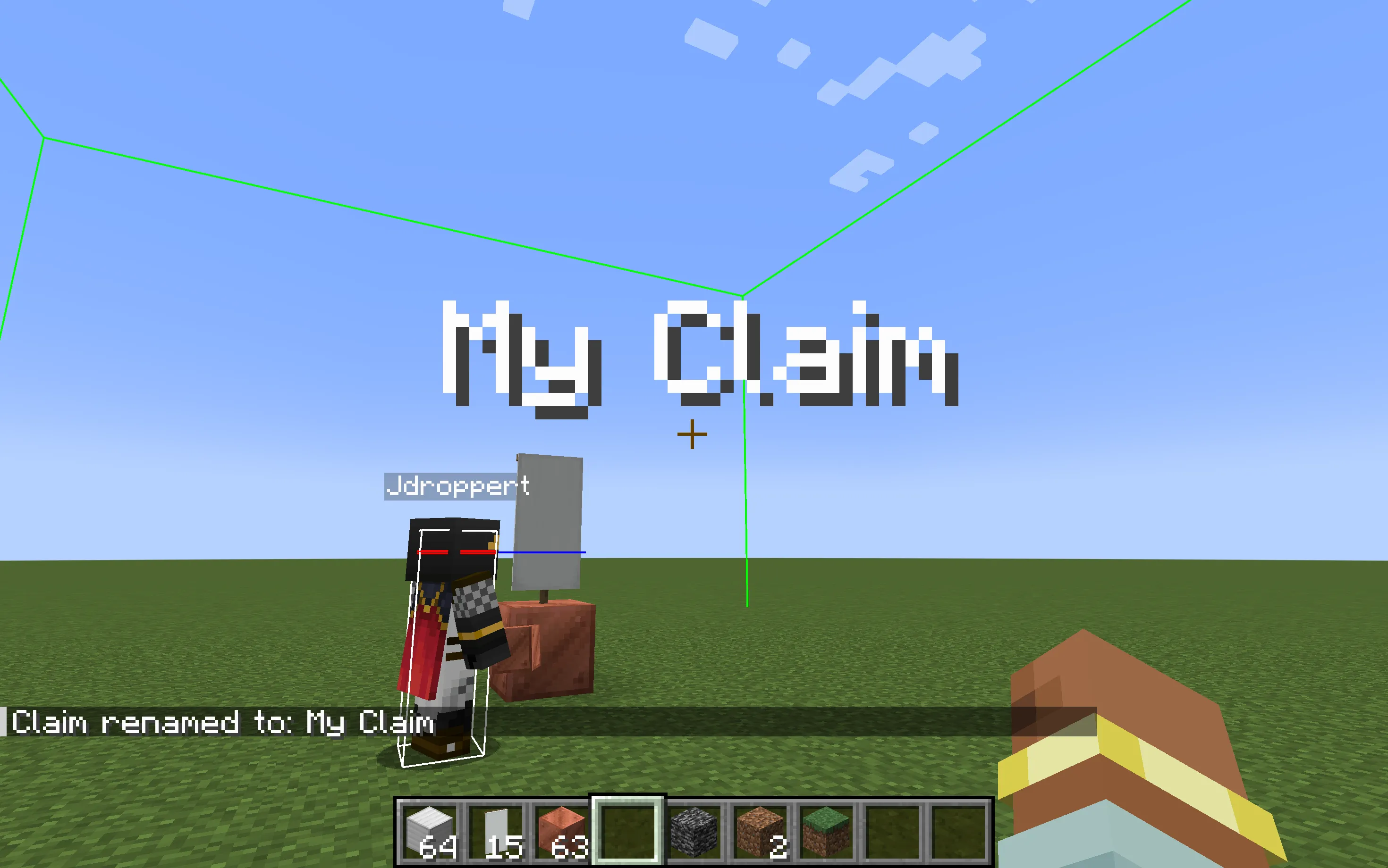 Banner Claim, Моды, Minecraft