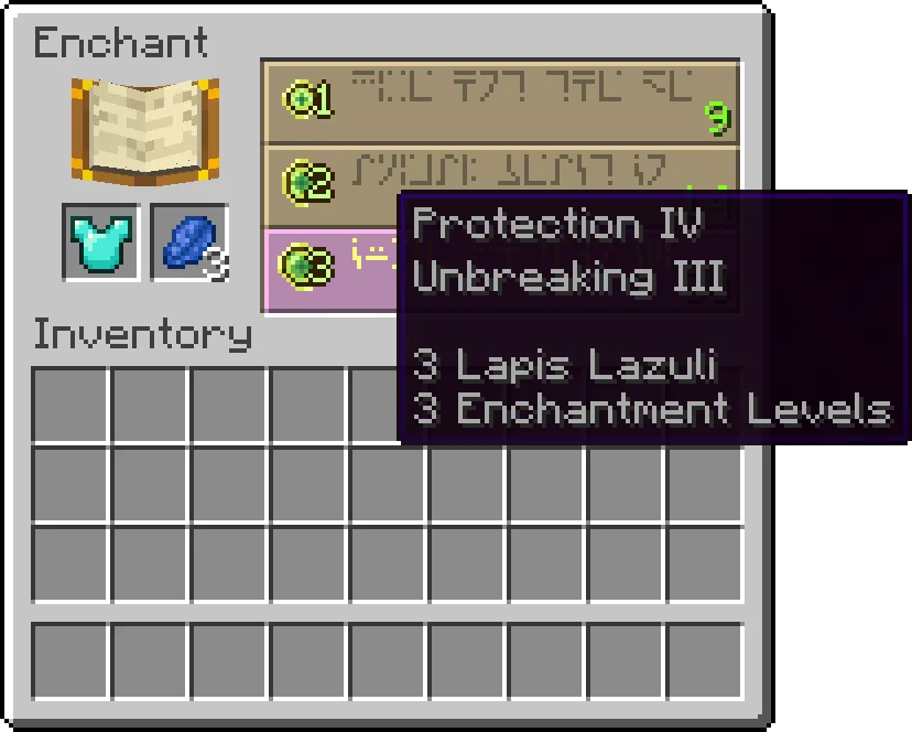Enchantment Reveal [Forge | Fabric], Моды, Minecraft