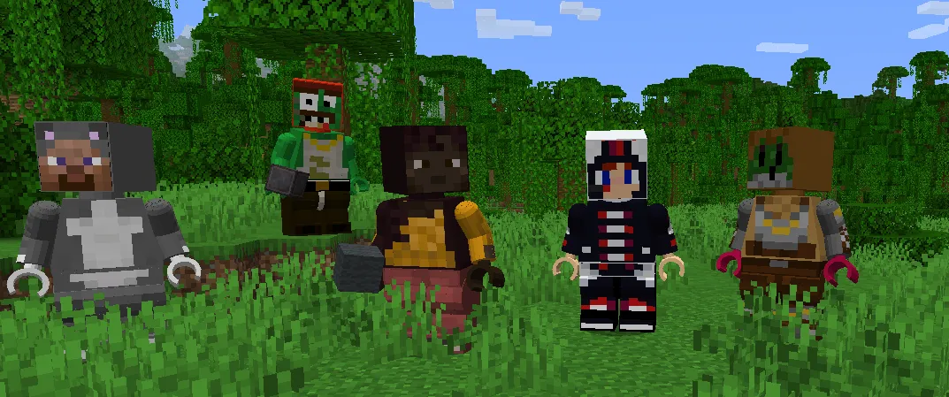 Minifigure Players — скриншот 1 (Текстуры, Minecraft)