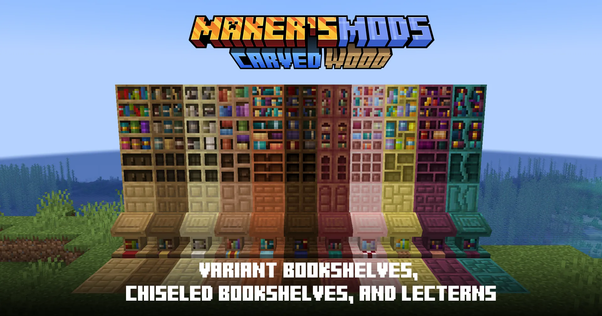 Carved Wood, Моды, Minecraft