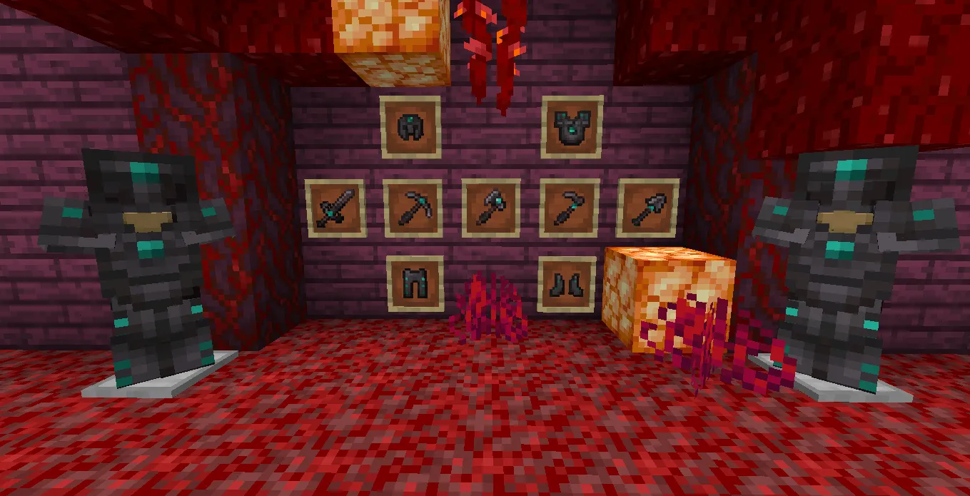 Netherite Redone — скриншот 1 (Текстуры, Minecraft)