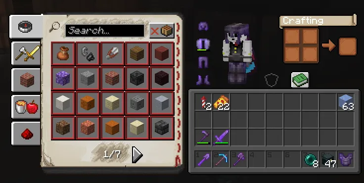 The Devil's Mixture, Текстуры, Minecraft