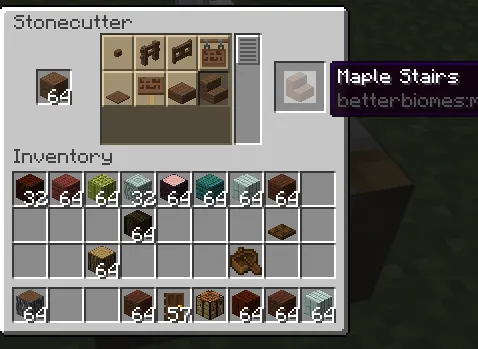 Stonecutter Likes Wood — скриншот 2 (Моды, Minecraft)