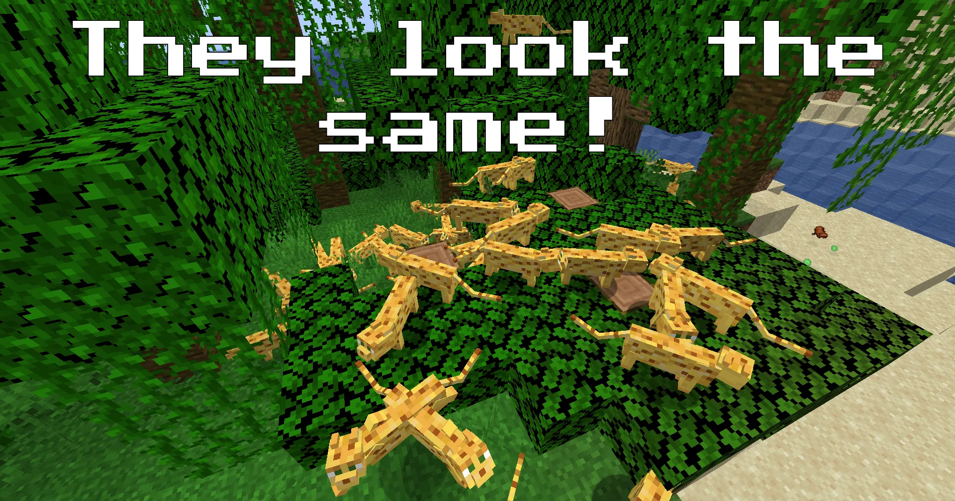 Better Ocelots — скриншот 3 (Моды, Minecraft)