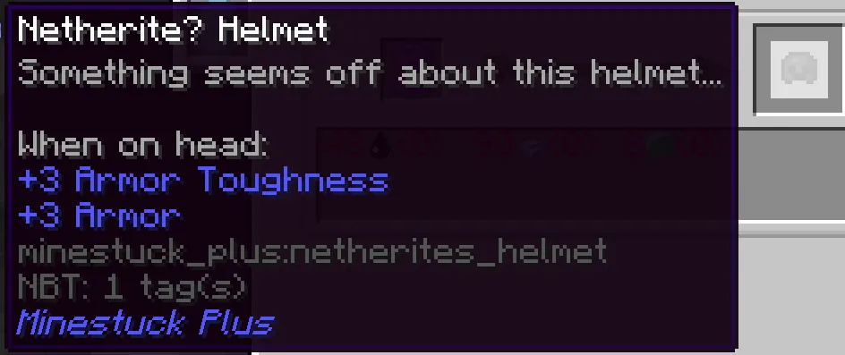 Minestuck Plus, Моды, Minecraft