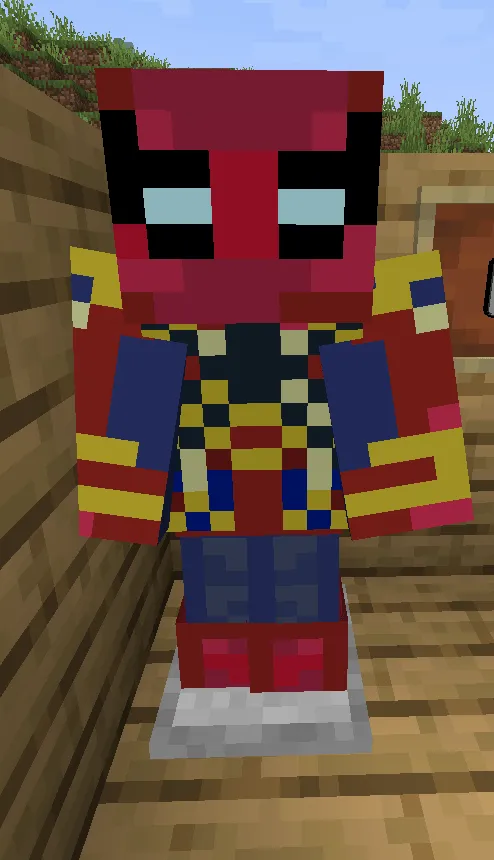 simple spiderman, Моды, Minecraft
