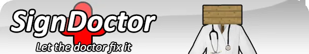 SignDoctor — скриншот 5 (Плагины, Minecraft)