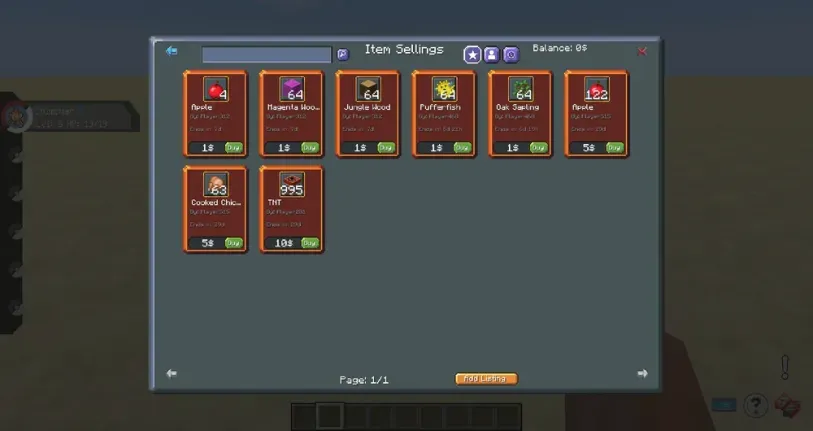 GTS Legends, Моды, Minecraft