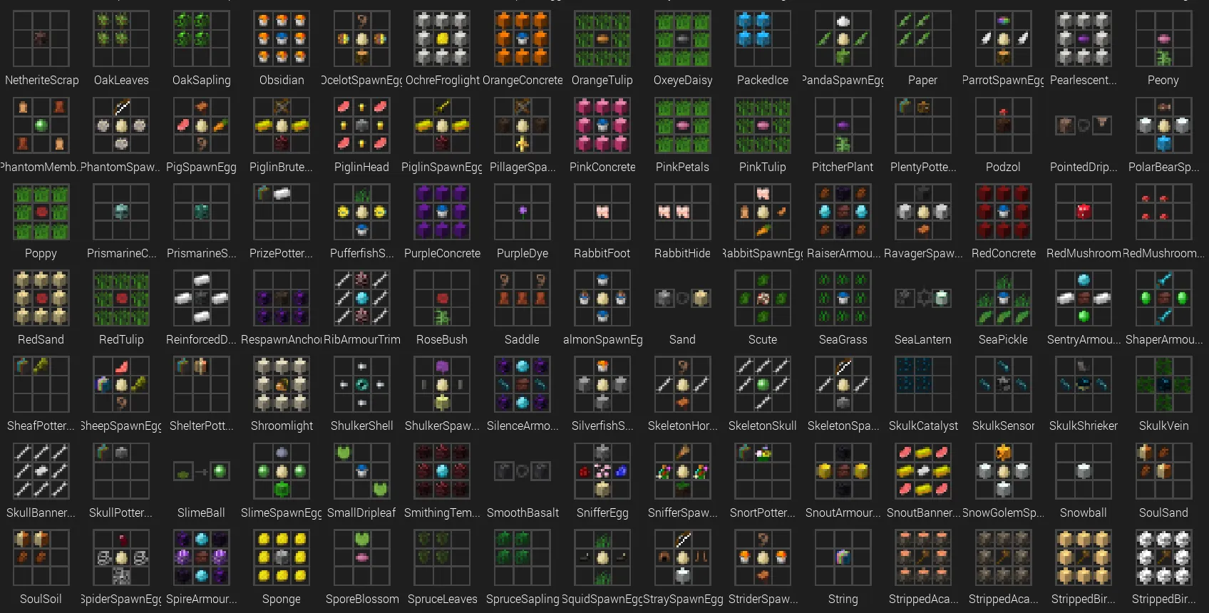 One Recipe Mod to Craft it All — скриншот 2 (Моды, Minecraft)