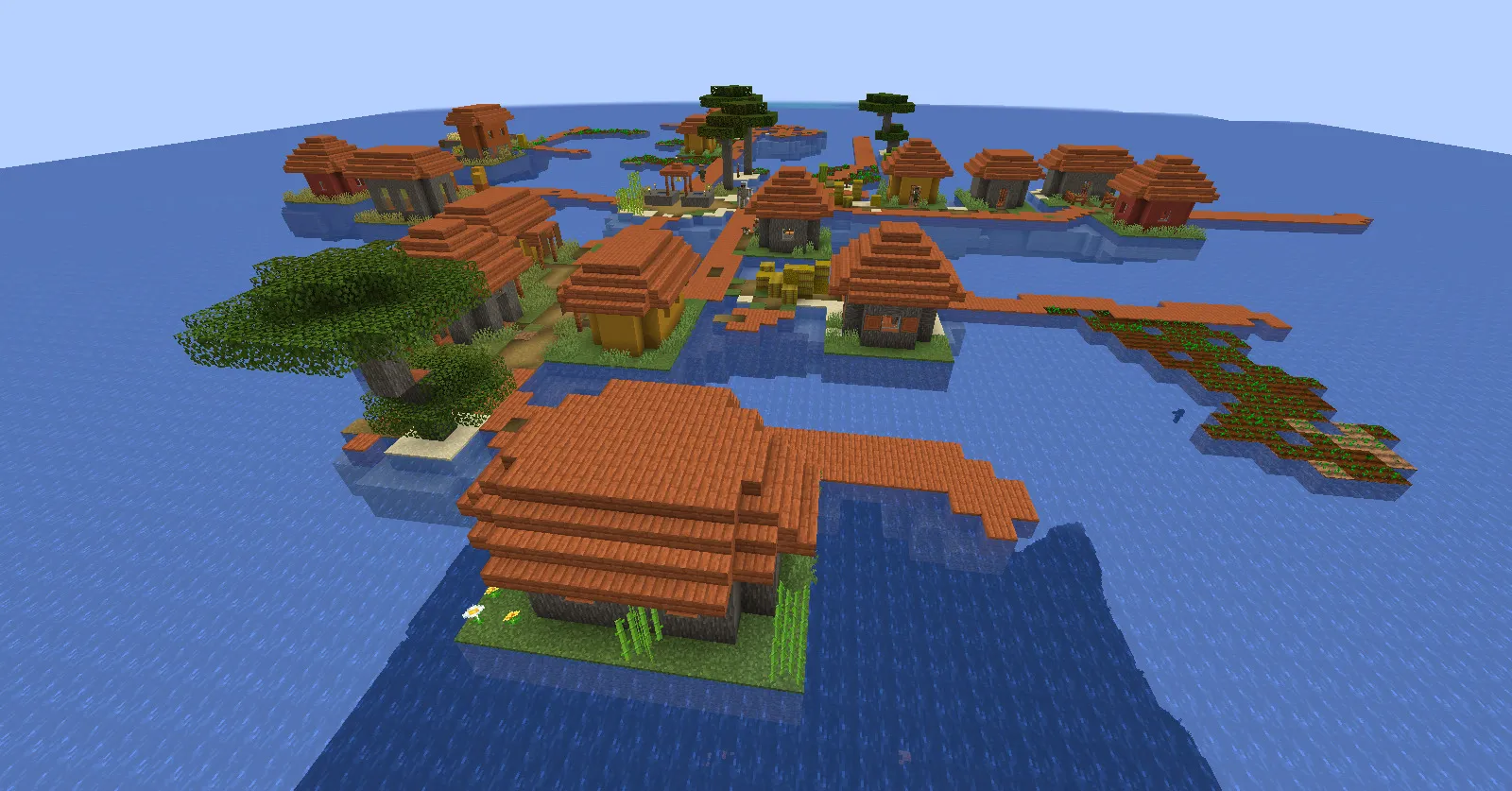 [World Generator] Ocean Only World / Water World — скриншот 5 (Кастомизации, Minecraft)