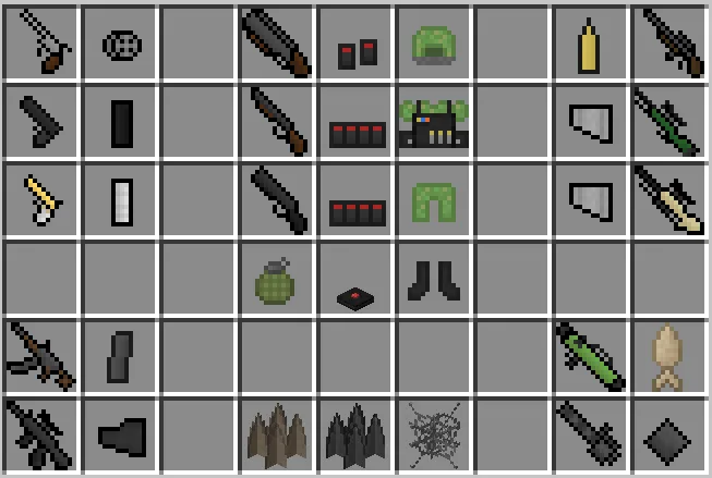Nanex's Fire Weapons, Моды, Minecraft