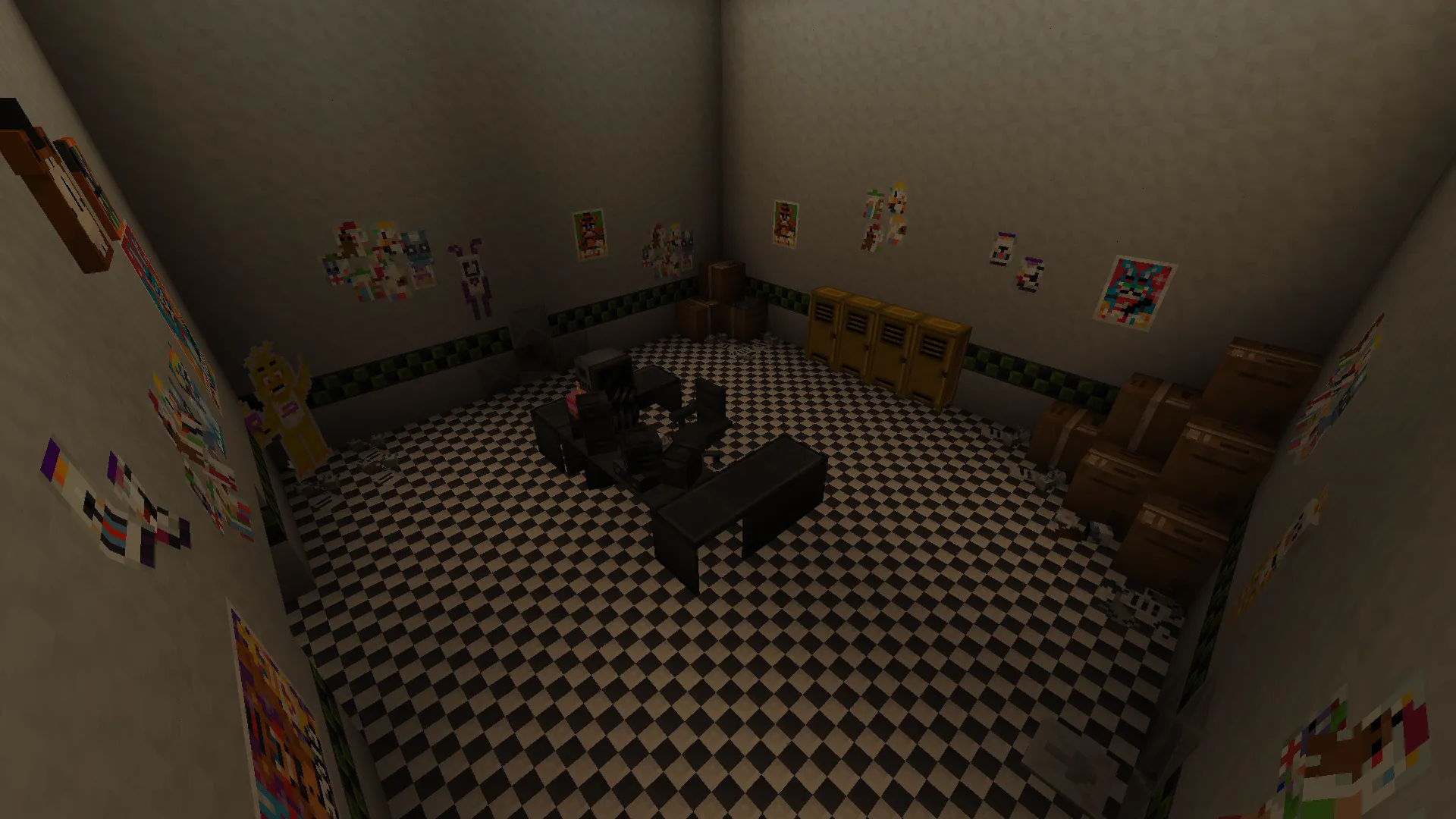 PenguinMinerGman's Custom FNAF 2 Pizzeria — скриншот 1 (Карты, Minecraft)
