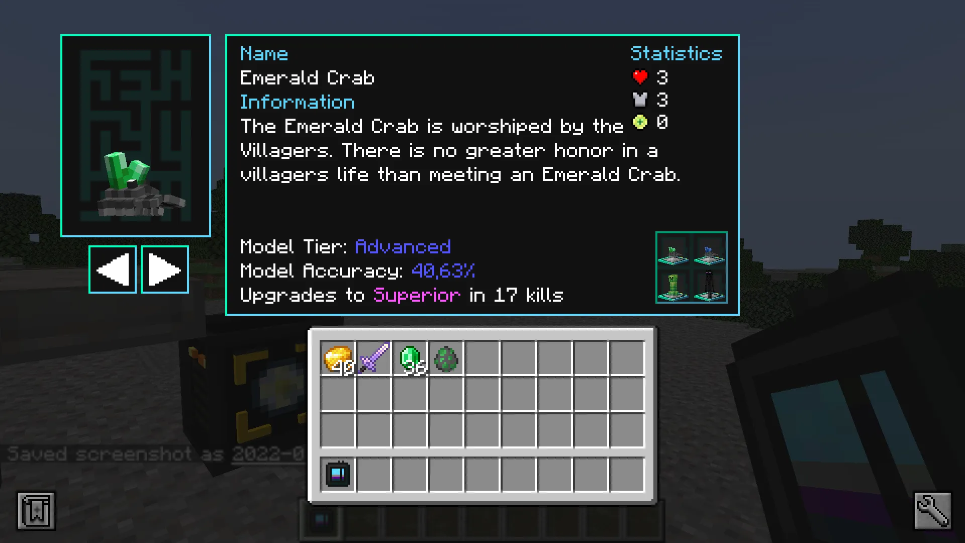 Hostile Neural Networks - Gem Crabs Datapack — скриншот 3 (Текстуры, Minecraft)