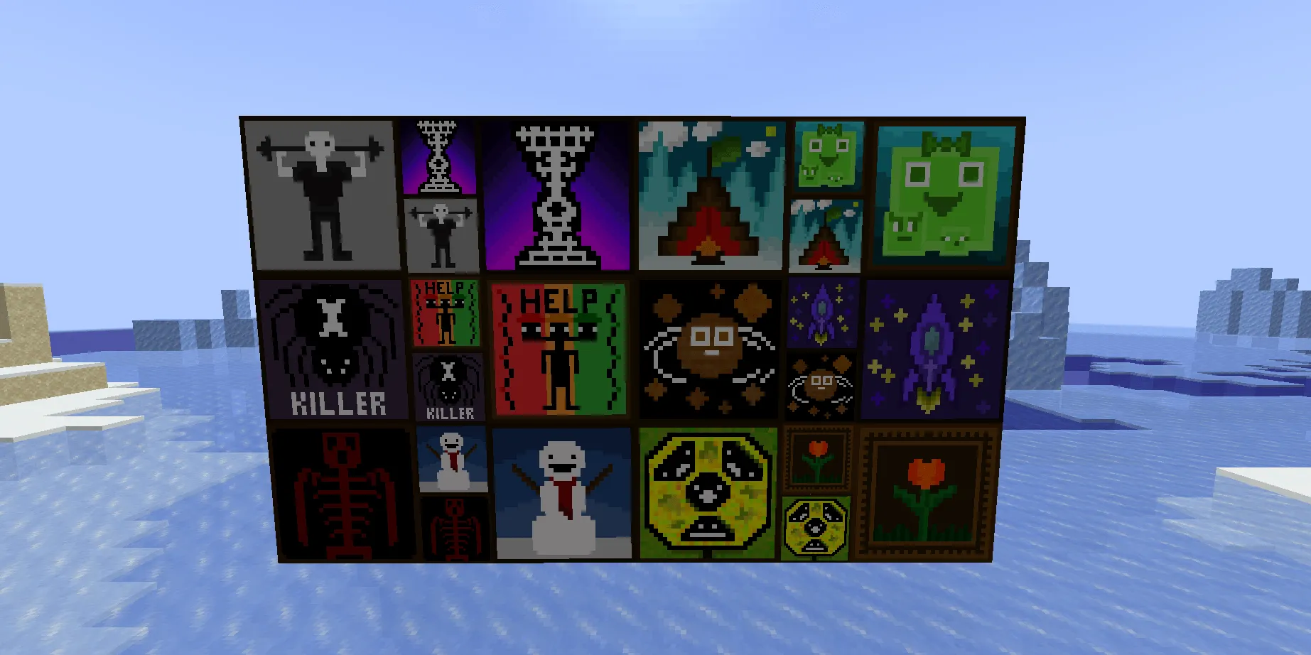 DerpyPaintings — скриншот 1 (Моды, Minecraft)