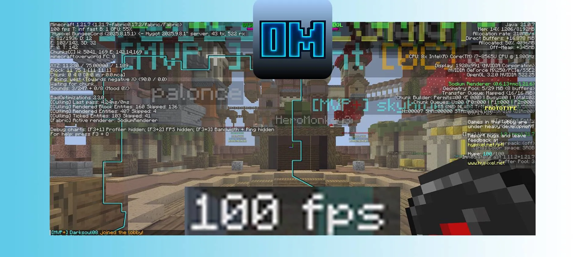 Optimization Maximized [Curseforge] — скриншот 3 (Модпаки, Minecraft)