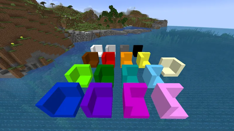Monotone blocks — скриншот 2 (Моды, Minecraft)