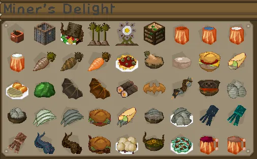 Miner's Delight + BDCraft — скриншот 1 (Текстуры, Minecraft)