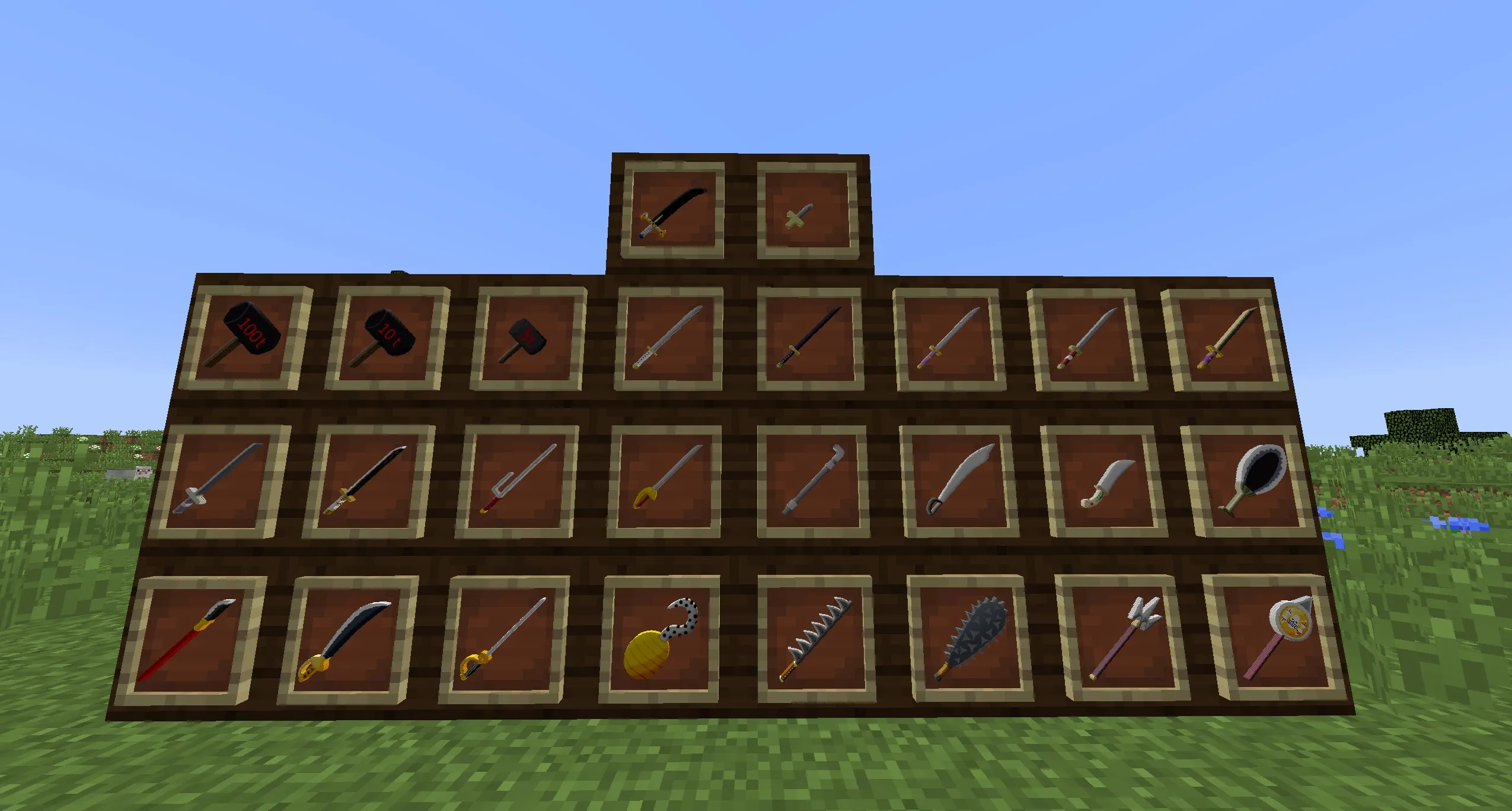 Weapon Addon, Моды, Minecraft