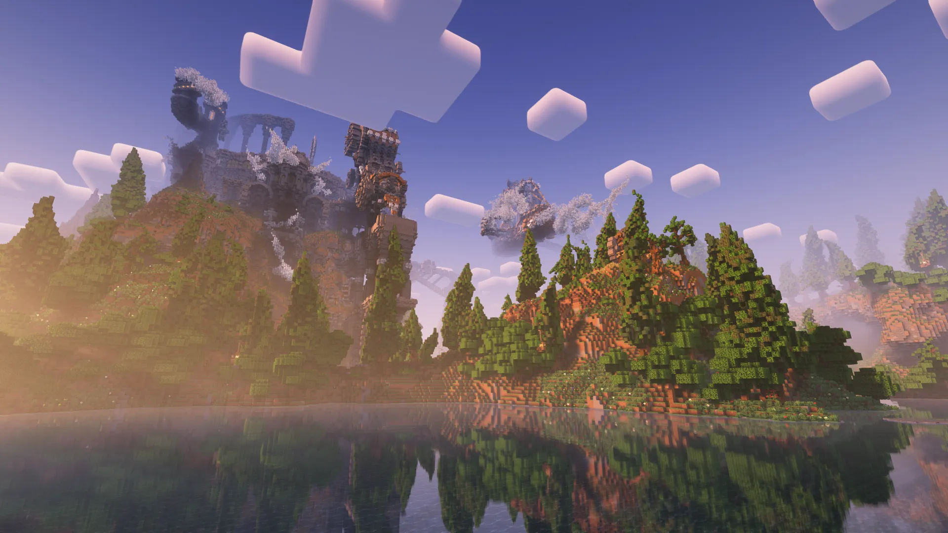 Nature Loading Screens — скриншот 4 (Текстуры, Minecraft)