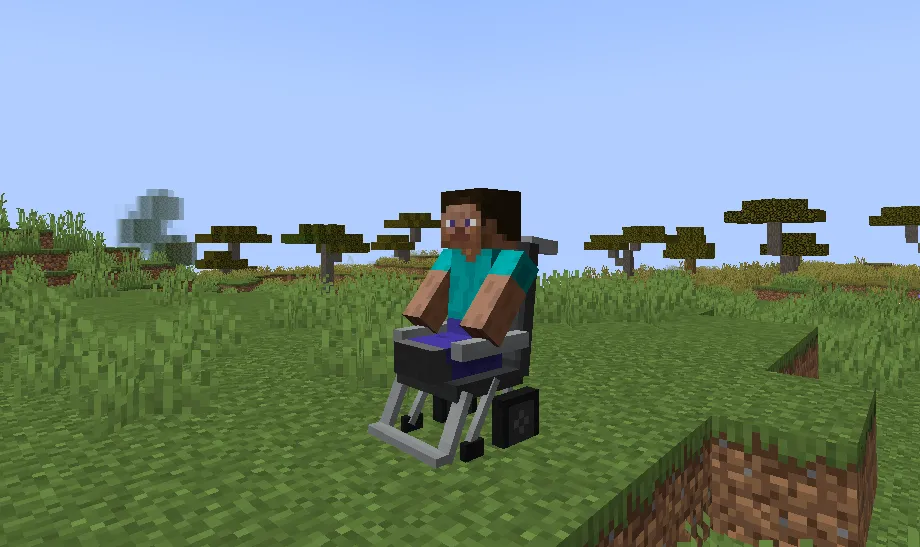 Wheelchairized, Моды, Minecraft