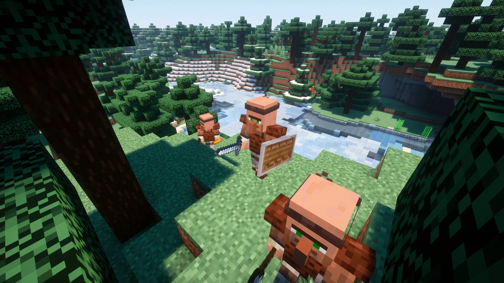 Guard Villagers x Caverns & Chasms Compat, Дата-паки, Minecraft