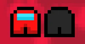 Imposter Hearts (Among us gui) — скриншот 1 (Текстуры, Minecraft)