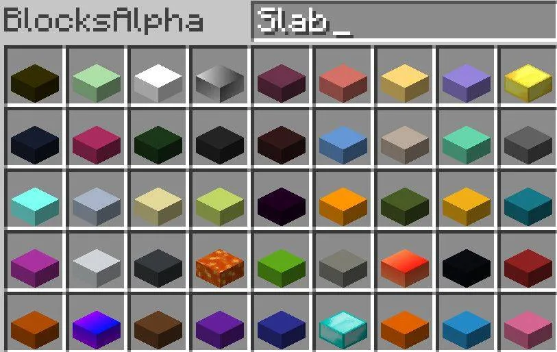 BlocksAlpha, Моды, Minecraft