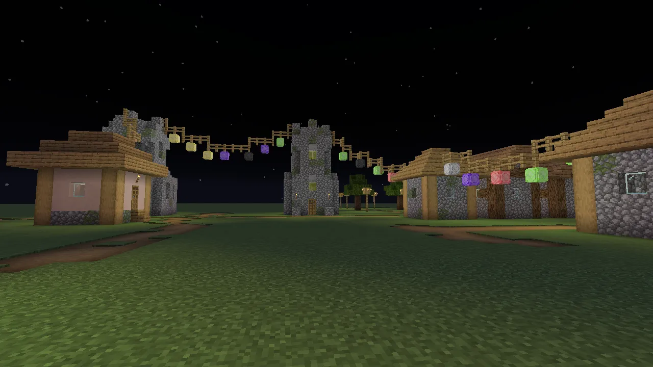 Hanging Lanterns — скриншот 1 (Текстуры, Minecraft)