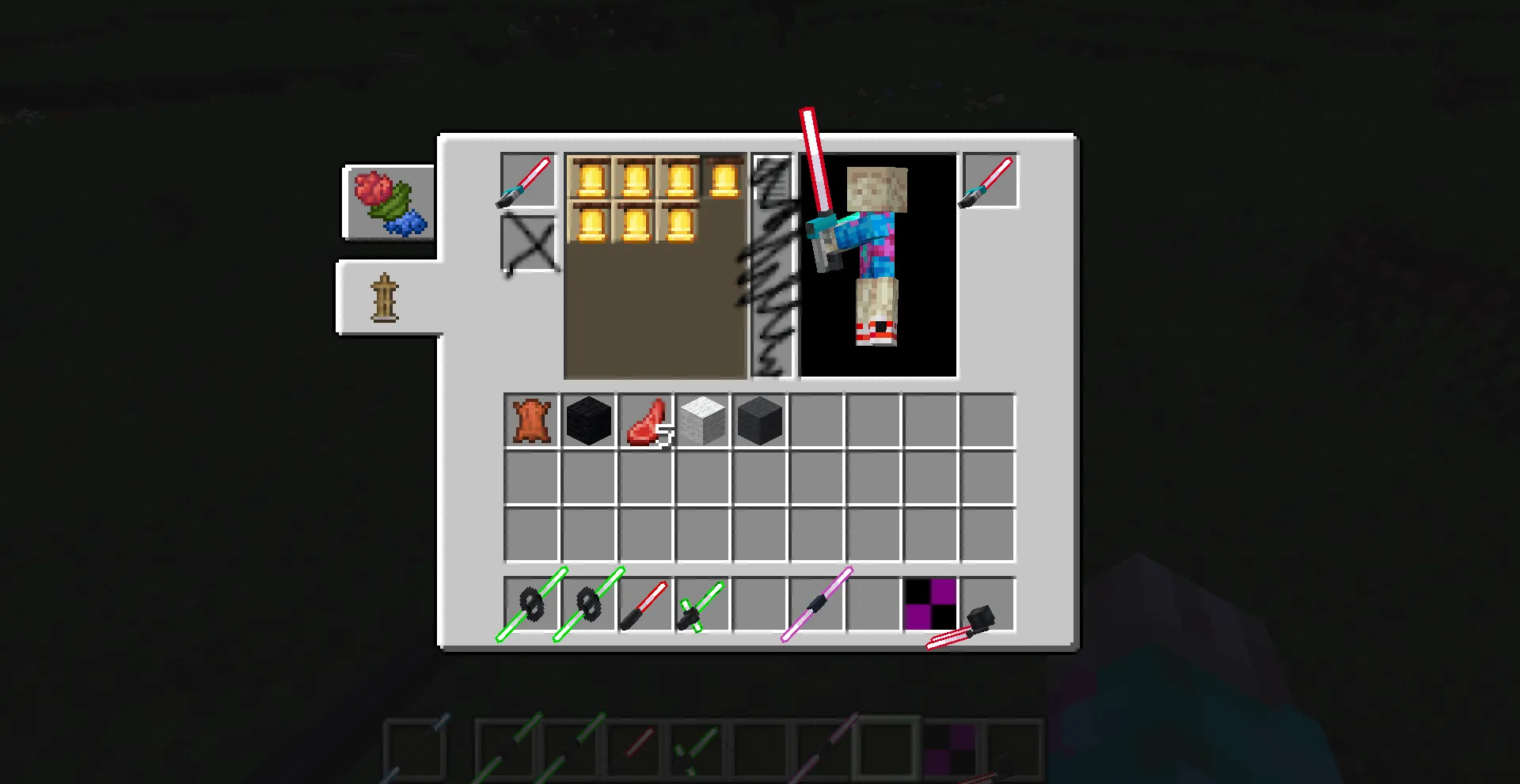 epxzzy's sabers, Моды, Minecraft