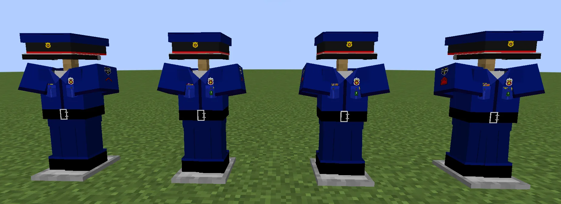 Military & Law Enforcement Uniforms, Моды, Minecraft