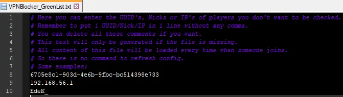 VPN Blocker, Моды, Minecraft