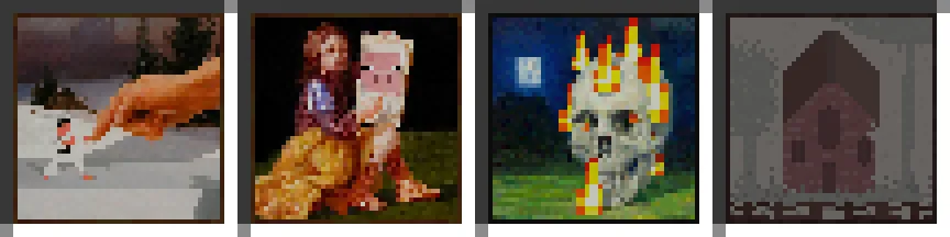 What Painting I'm Looking At?, Текстуры, Minecraft