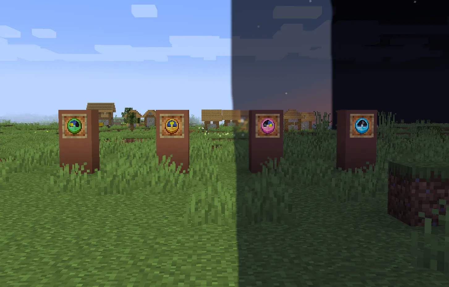 Hue Cycling Clock, Текстуры, Minecraft