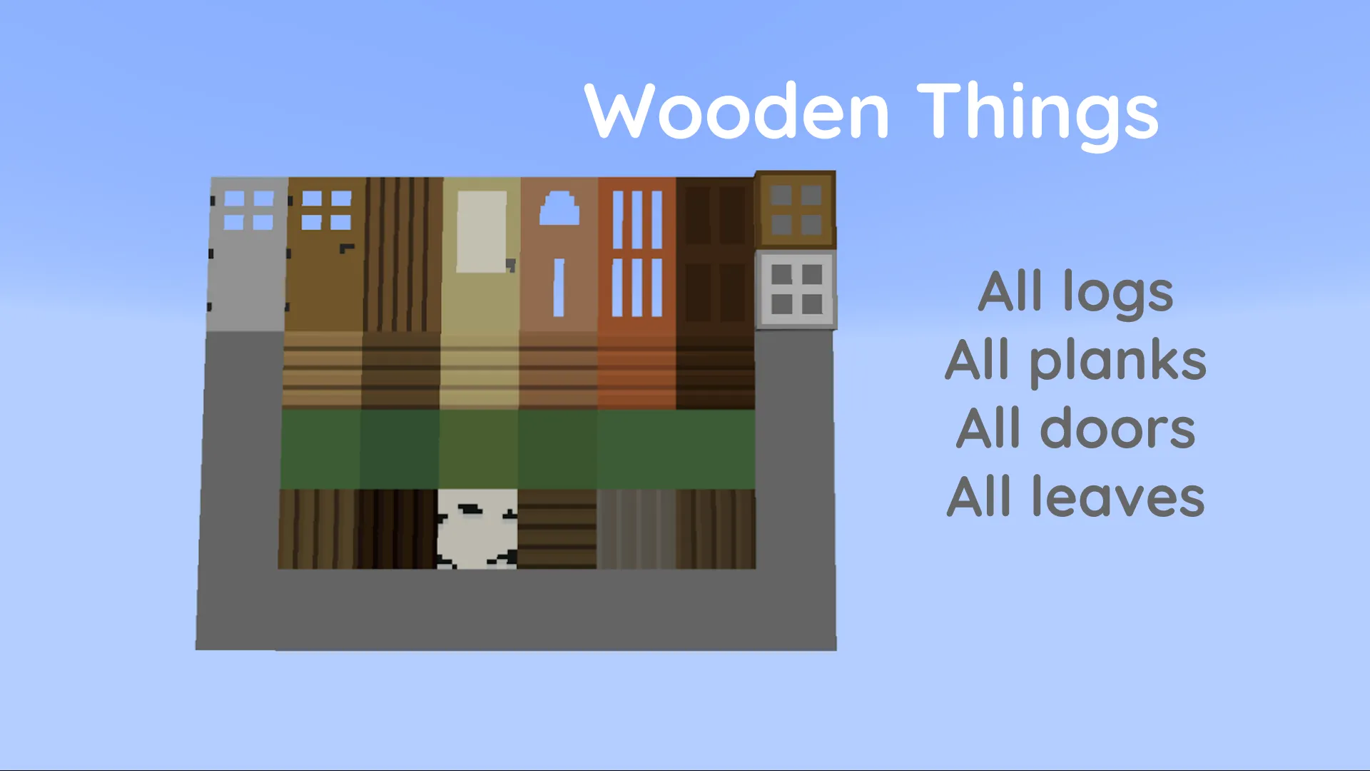 Simplistic Universe, Текстуры, Minecraft
