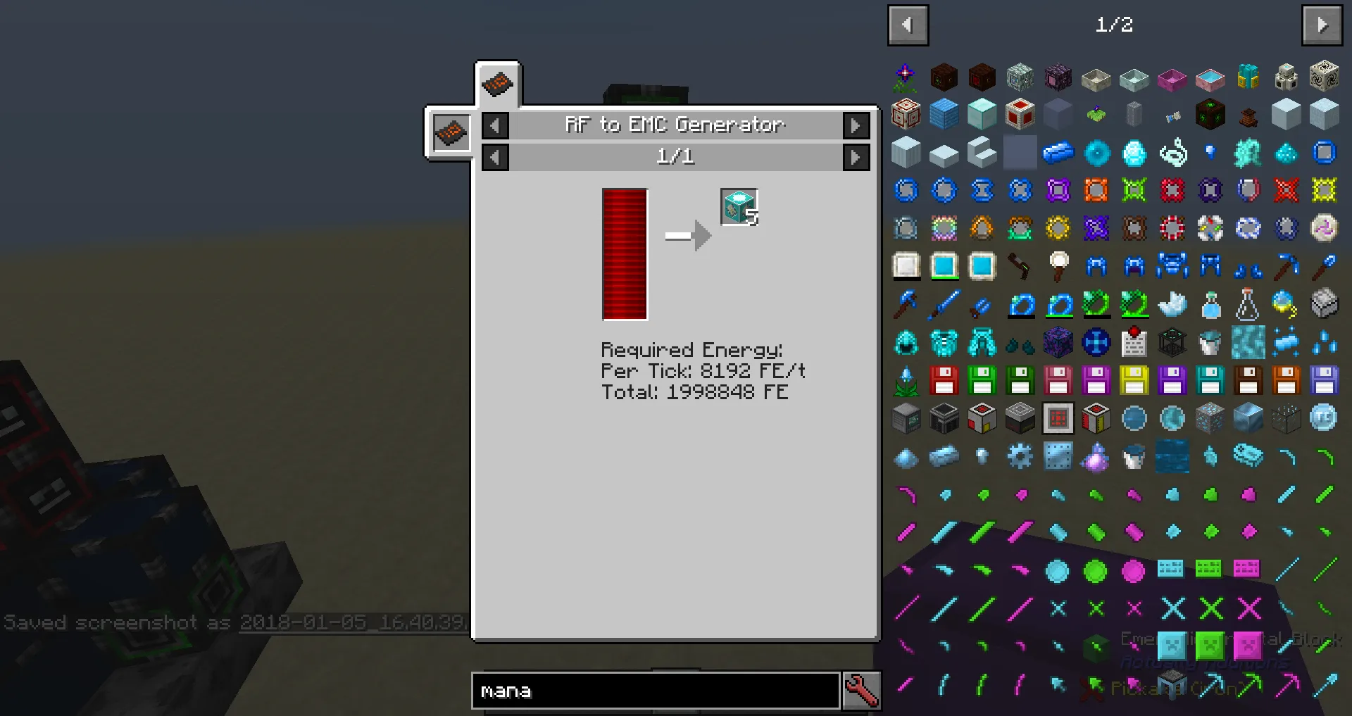DNS' MM Machines - RF to EMC, Кастомизации, Minecraft