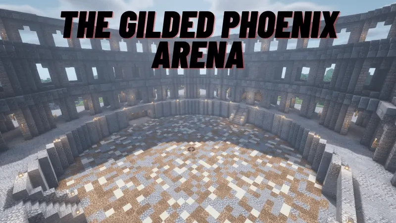 The Gilded Phoenix Arena, Карты, Minecraft