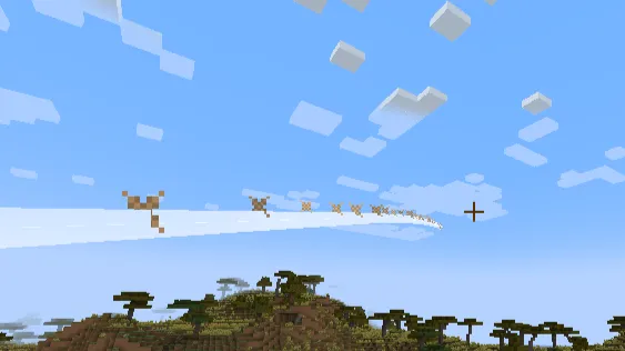  White Arrow Trails — скриншот 2 (Моды, Minecraft)