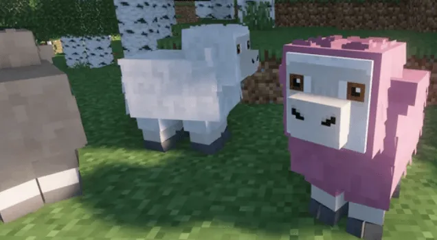 sheep from the Mc Movie — скриншот 5 (Текстуры, Minecraft)