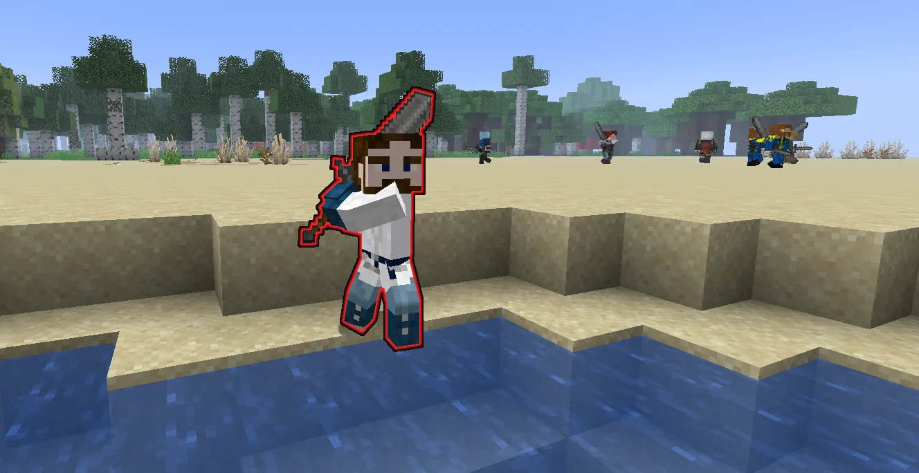 SkinRecruit NloobSkinPack — скриншот 1 (Текстуры, Minecraft)