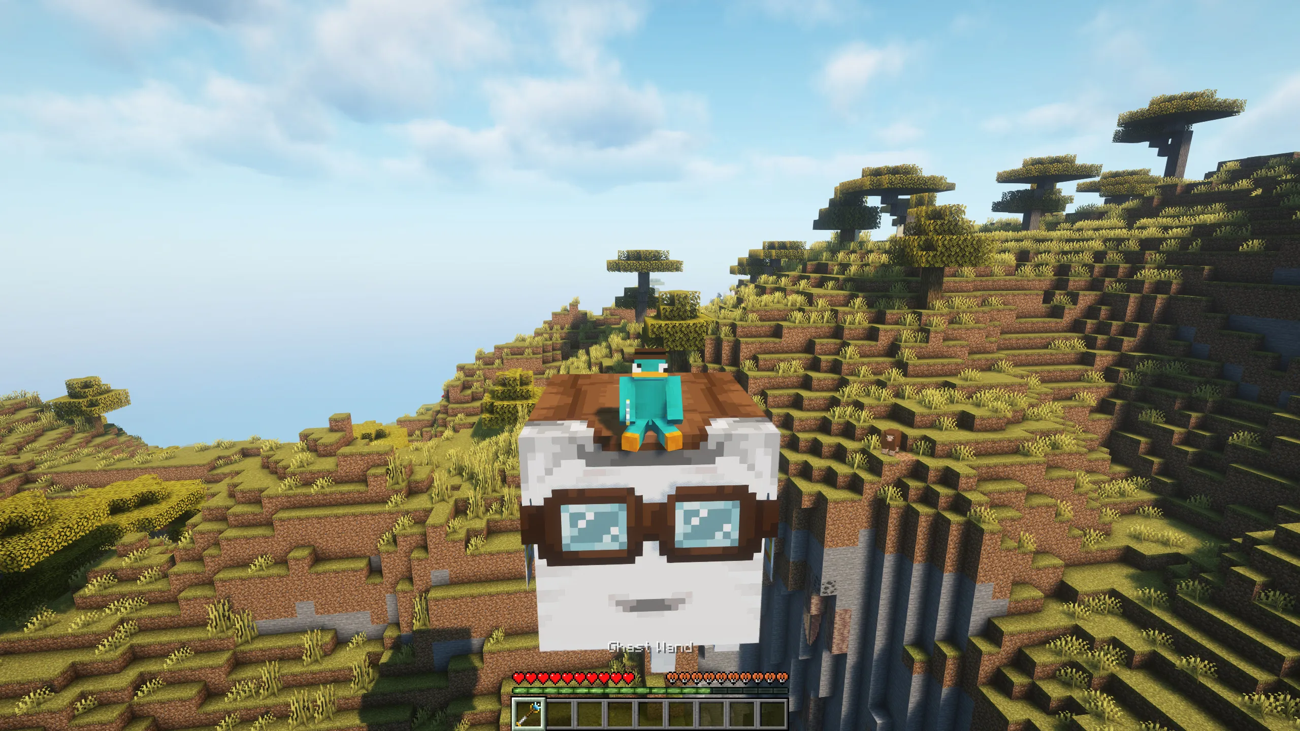 Freeze the Happy Ghasts — скриншот 3 (Моды, Minecraft)