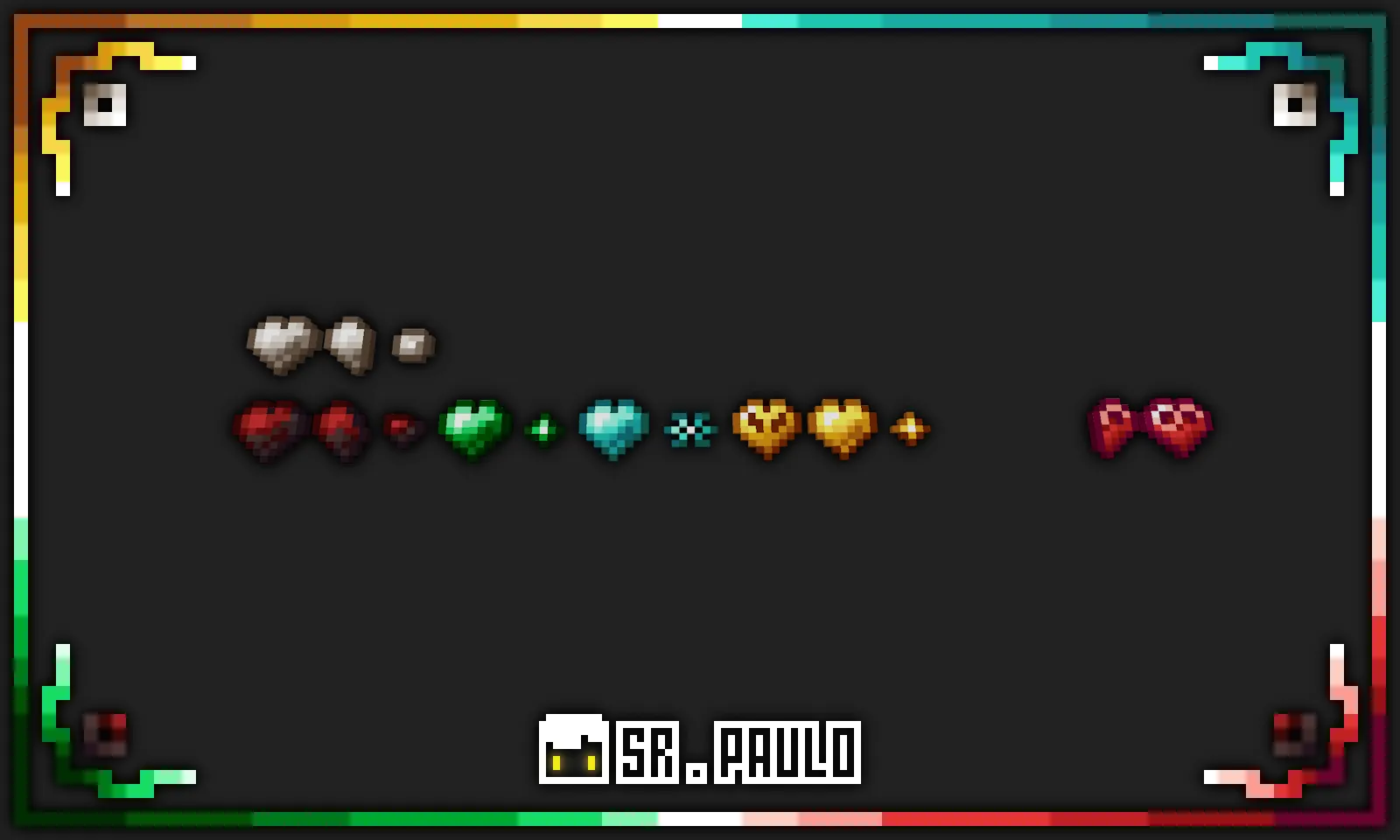 Paulo Hearts - Sr_Paulo, Текстуры, Minecraft