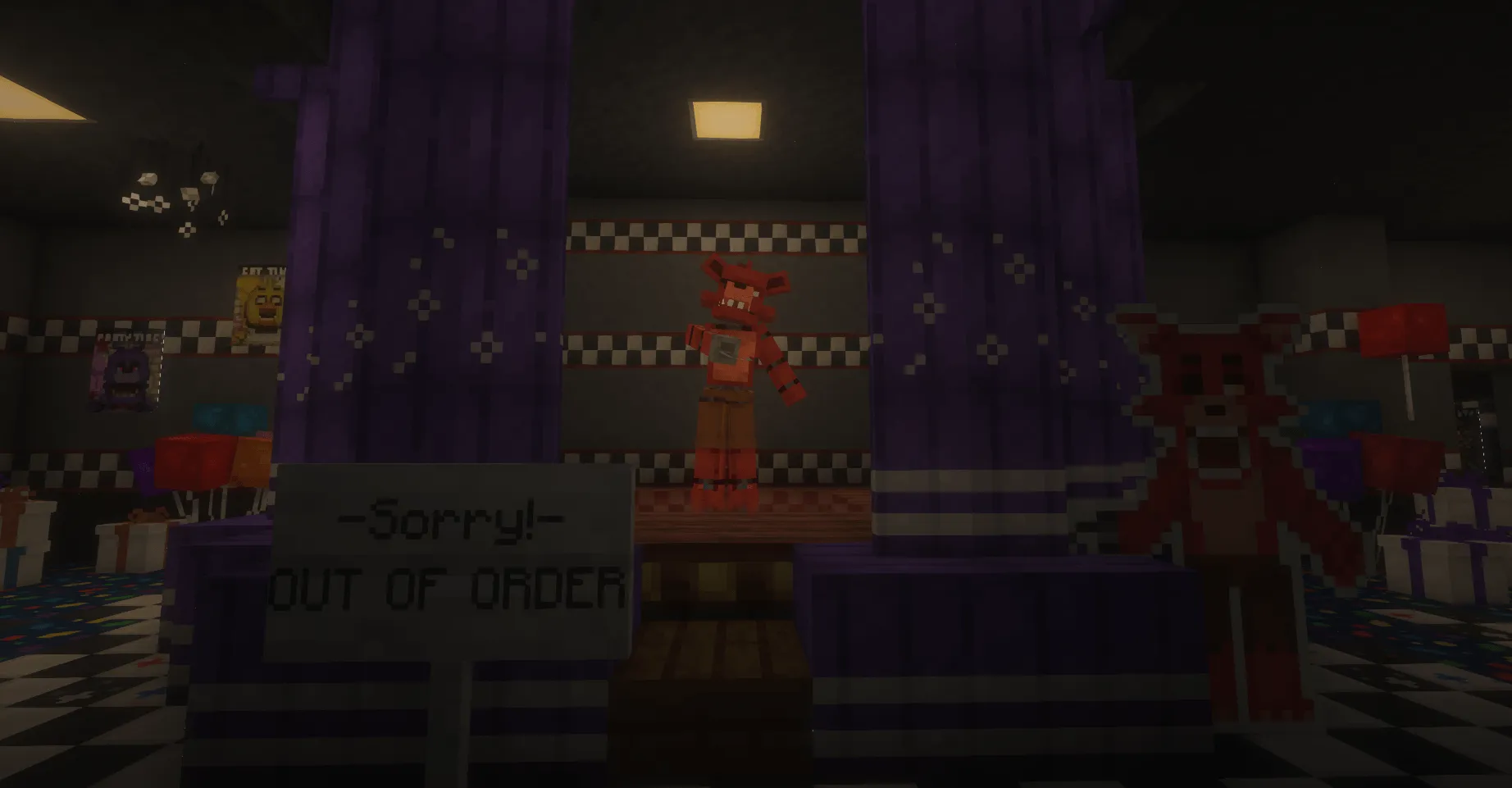 Five Nights at Pixels — скриншот 4 (Модпаки, Minecraft)
