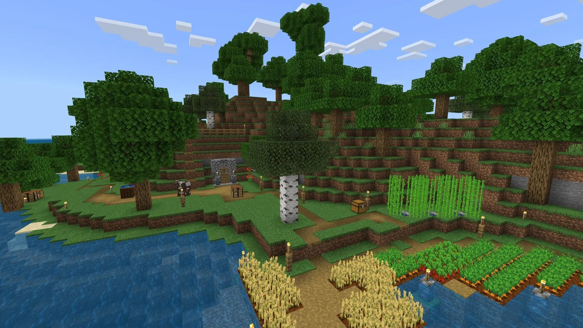 Legit Survival Island WOOD Edition | for JAVA — скриншот 9 (Карты, Minecraft)